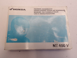Instructieboekje Honda NTV 650