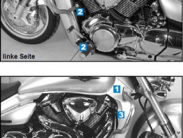Motorschutzbugel Sturzbugel Suzuki M 1800 Intruder