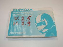 Manuel Honda CB 750 F