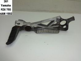 Duo voetsteun rechts Yamaha FZX 750