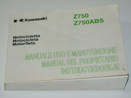 Fahrerhandbuch Kawasaki Z 750