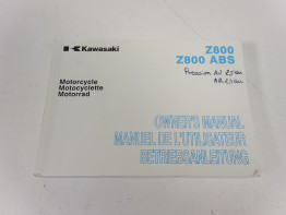 Instructieboekje Kawasaki Z 800