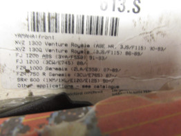 Remblokken voor Yamaha FZR 1000