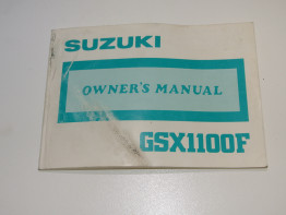 Fahrerhandbuch Suzuki GSX 1100 EF ES
