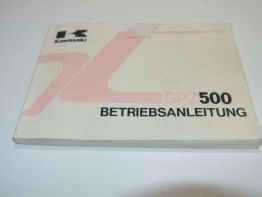 Instructieboekje Kawasaki GPZ 500