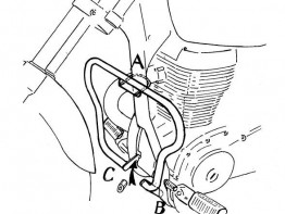 Motorschutzbugel Sturzbugel Suzuki LS 650