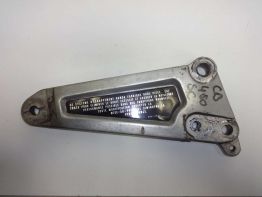 Main step holder right Honda CB 450