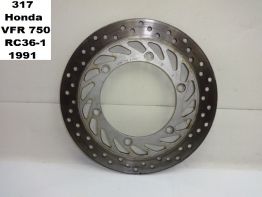 Remschijf voor rechts Honda VFR 750