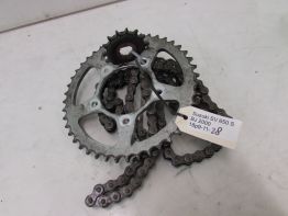 Ketting en tandwielset Suzuki SV 650