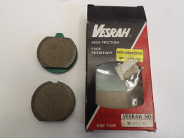 Remblokken achter Kawasaki KZ 900