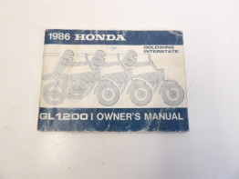 Instructieboekje Honda Goldwing GL