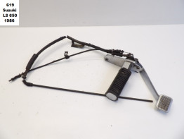 Fussrastetrager vorne rechts Suzuki LS 650