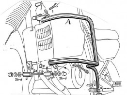 Engine Guard Honda TRANSALP