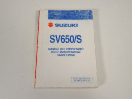 Manuel Suzuki SV 650