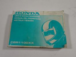 Fahrerhandbuch Honda CBR 1100 XX