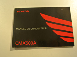 Instructieboekje Honda CMX 500 Rebel