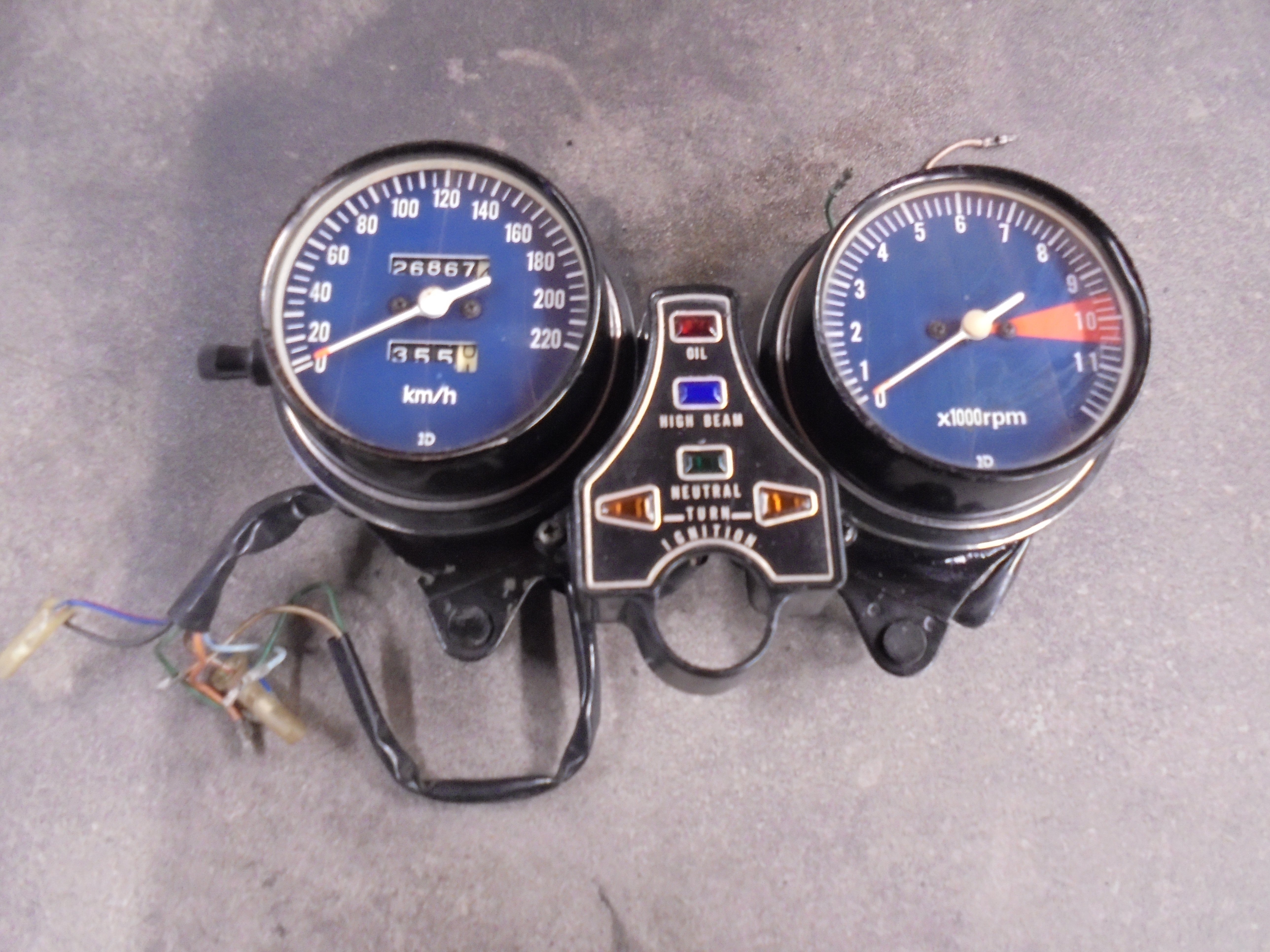 Honda CB 750 1969-1977 Tacho-set (Meter combination) 201653866 | eBay