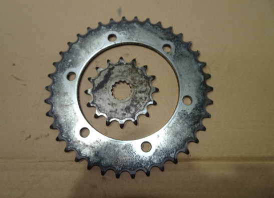 Chain and sprocket kit Kawasaki ZR 7