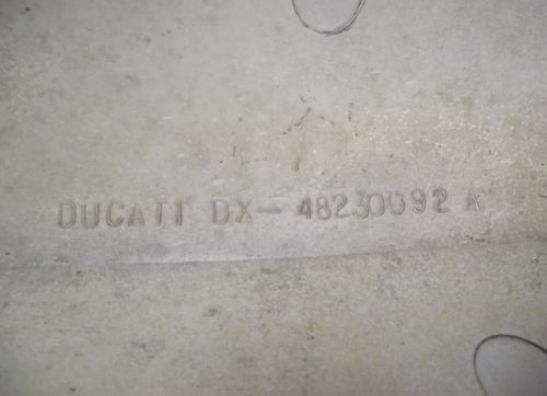 Heck rechts Ducati 900 SS Supersport