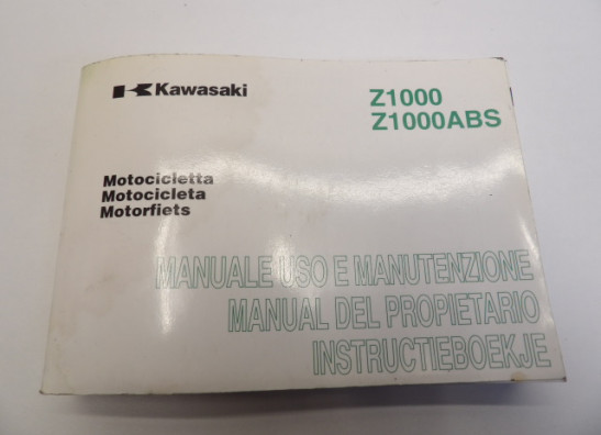 Instructieboekje Kawasaki Z 1000