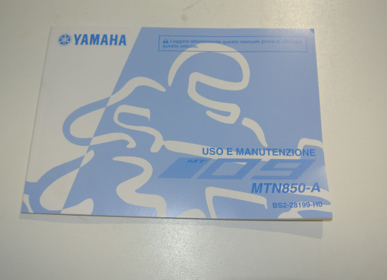 Fahrerhandbuch Yamaha MT 09