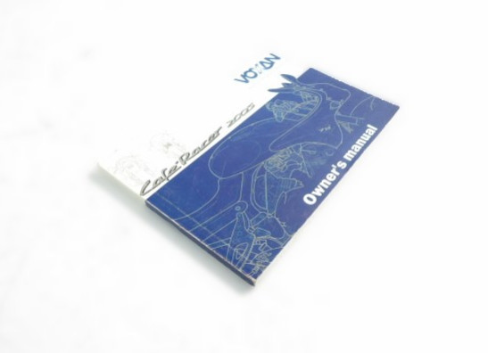 Instructieboekje Voxan Cafe Racer