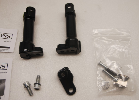 Duo fussrastenanlage Harley Davidson Softtail