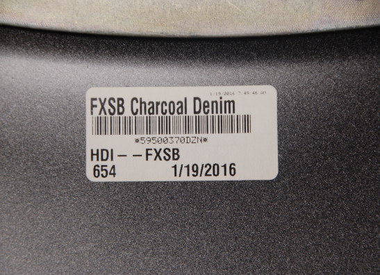 Achterspatbord Harley Davidson Softtail