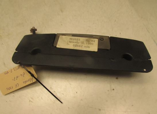 License plate holder Honda Goldwing GL