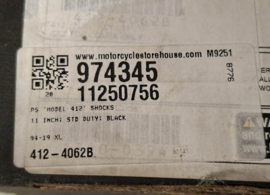 Stossdampfer hinten Harley Davidson Overige Harley Davidson