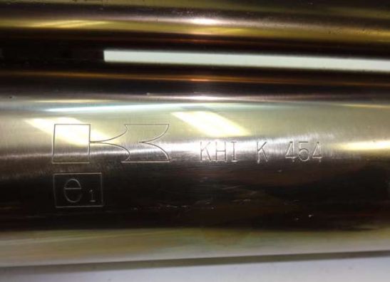 Uitlaat Kawasaki Z 1000