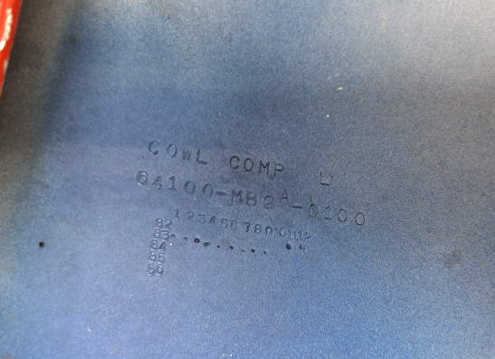 Frontverkleidung kanzel Honda VF 700  750 F