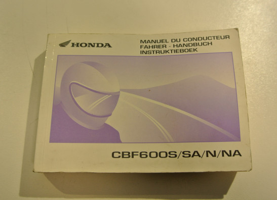 Fahrerhandbuch Honda CBF 600 2004-2007