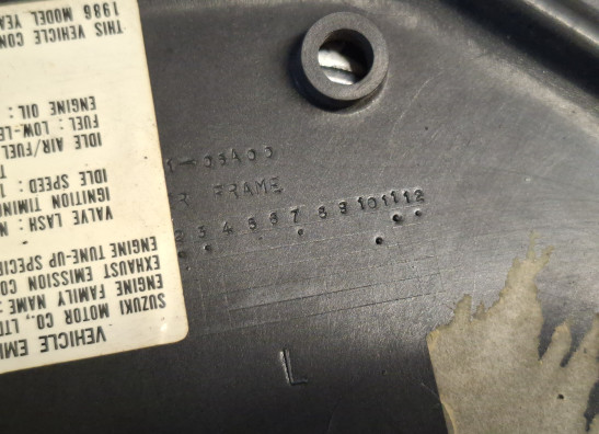 Cowl Left Suzuki Madura 1200