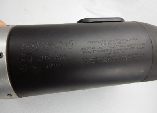 Uitlaat Ducati Hypermotard 1100