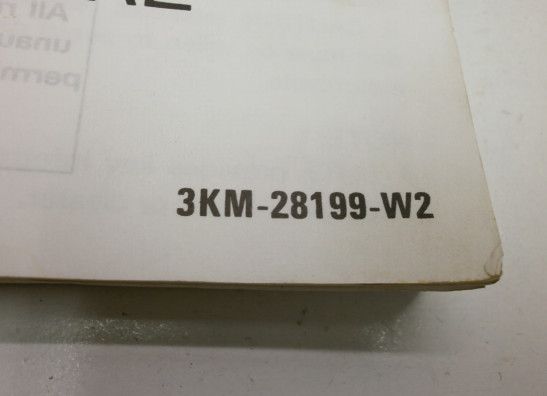 Fahrerhandbuch Yamaha XJ 600 Diversion