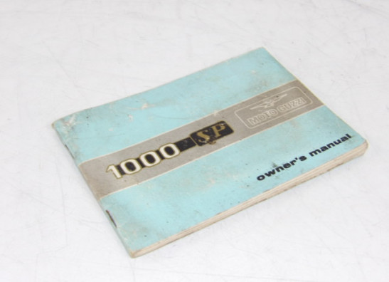 Instructieboekje Moto Guzzi 1000 SP