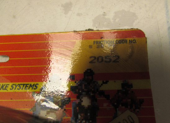 Bremsbeläge hinten Yamaha XV 500 Virago