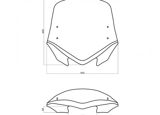 Windscherm BMW R 1150 R