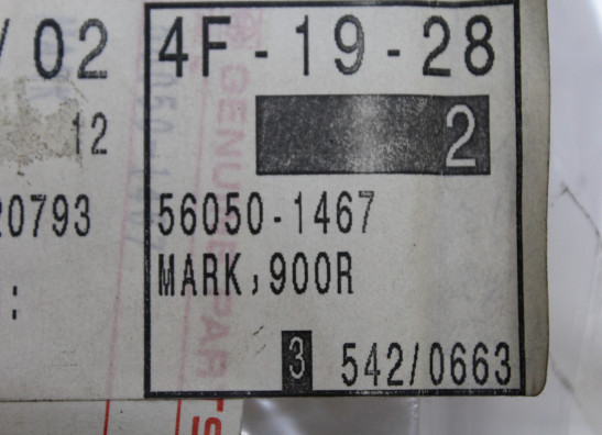 Sticker Kawasaki GPZ 900