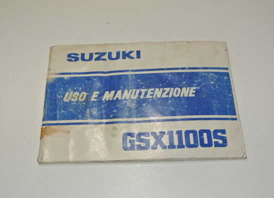 Instructieboekje Suzuki GSX 1100 EF ES