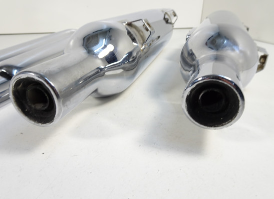 Uitlaat Triumph scrambler 900