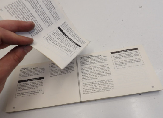 Instructieboekje Honda NTV 650