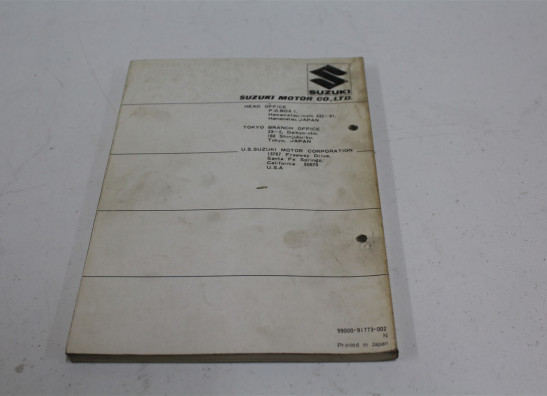 Onderdelenboek Suzuki GT 250