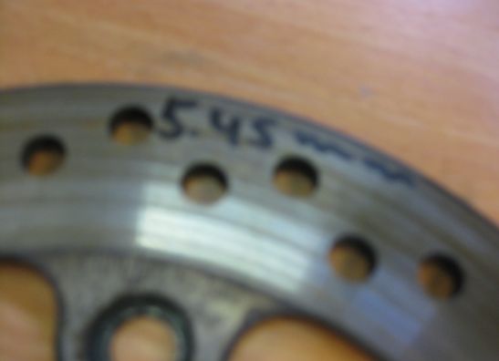 Rear brake disc Triumph TT 600