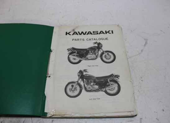 Parts book Kawasaki Z 750