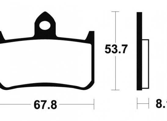 Braking pads front Honda CBR 900 RR