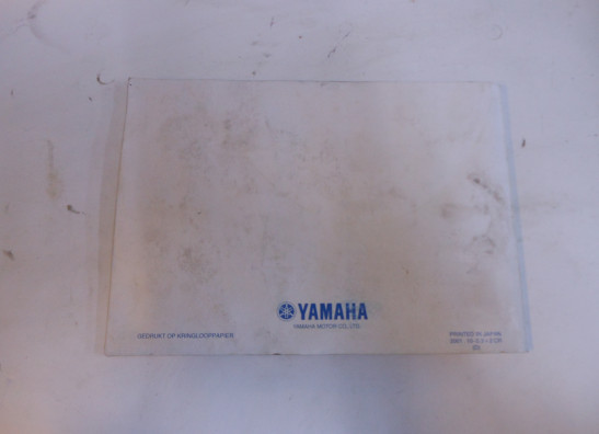 Instructieboekje Yamaha TDM