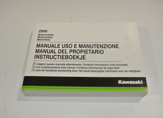 Fahrerhandbuch Kawasaki Z 900