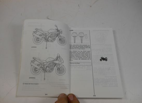 Fahrerhandbuch Suzuki SV 650